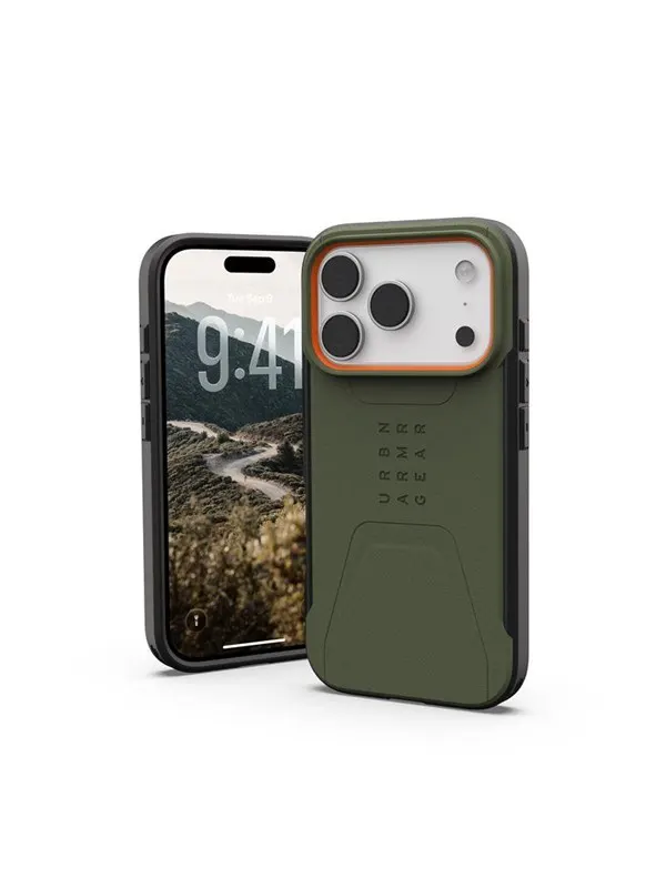 UAG Civilian MagSafe - olive/orange - iPhone 18 Pro/17 Pro