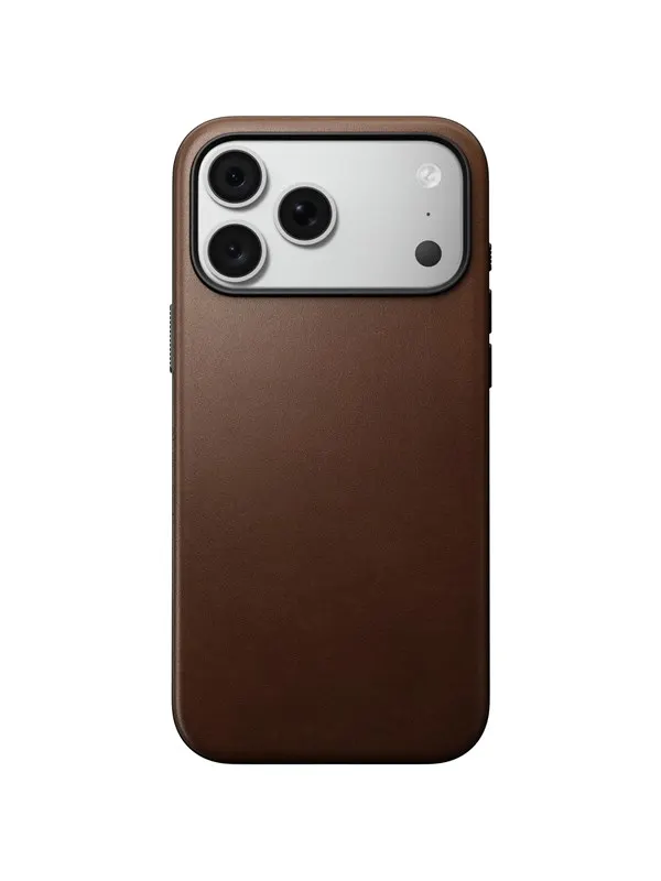 Nomad Modern Leather Case - brown - iPhone 18 Pro Max/17 Pro Max