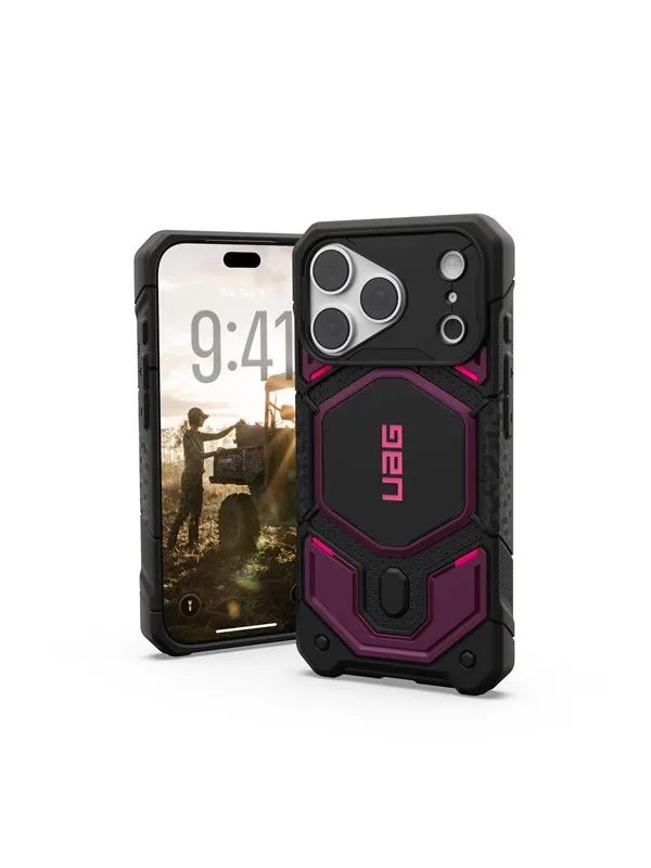 UAG Monarch Pro MagSafe - deep purple synth - iPhone 18 Pro/17 Pro