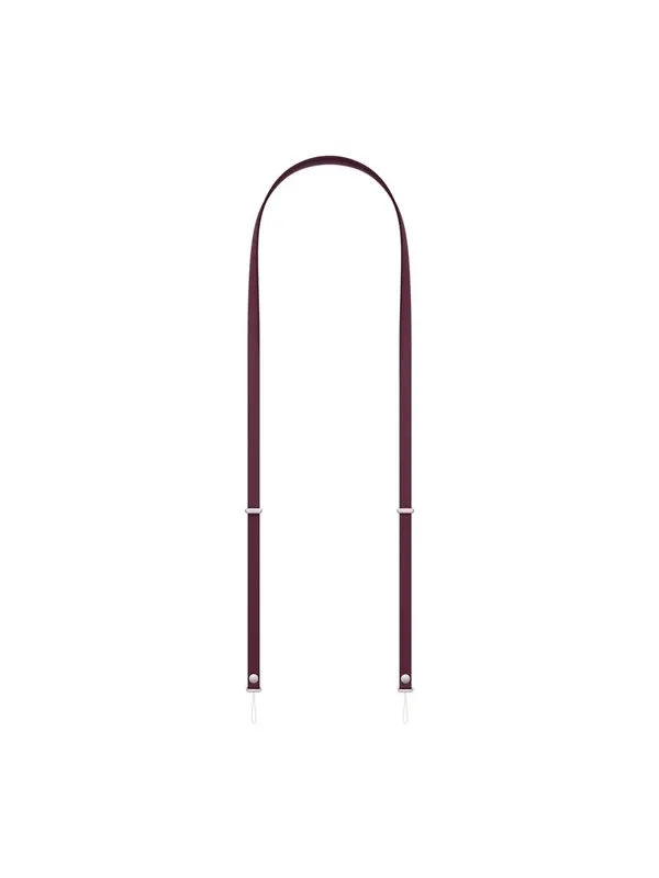 Apple Crossbody Strap - Burgundy