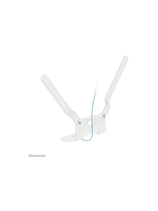 Neomounts AV35-726WH1 mounting kit - for sound bar - easy installation - white - Max 5 kg - recommended for 75"