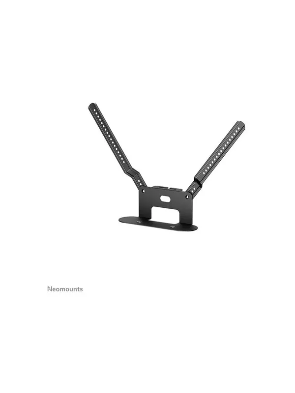 Neomounts AV35-726BL1 mounting kit - for sound bar - easy installation - black - Max 5 kg - recommended for 75"