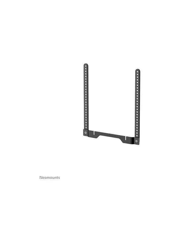 Neomounts AV35-724BL1 mounting kit - for sound bar - easy installation - black - Max 2 kg - recommended for 75"