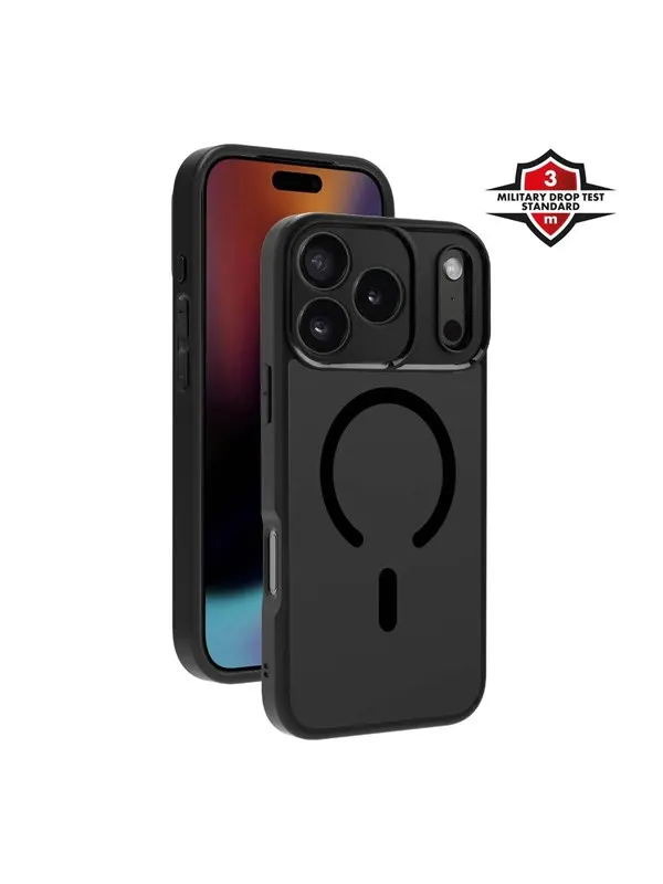 X2O Mag Frosted Cover Apple iPhone 18 Pro Max/17 Pro Max - Black