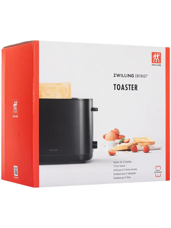 Zwilling Brödrost & Toaster Enfinigy toaster - Black