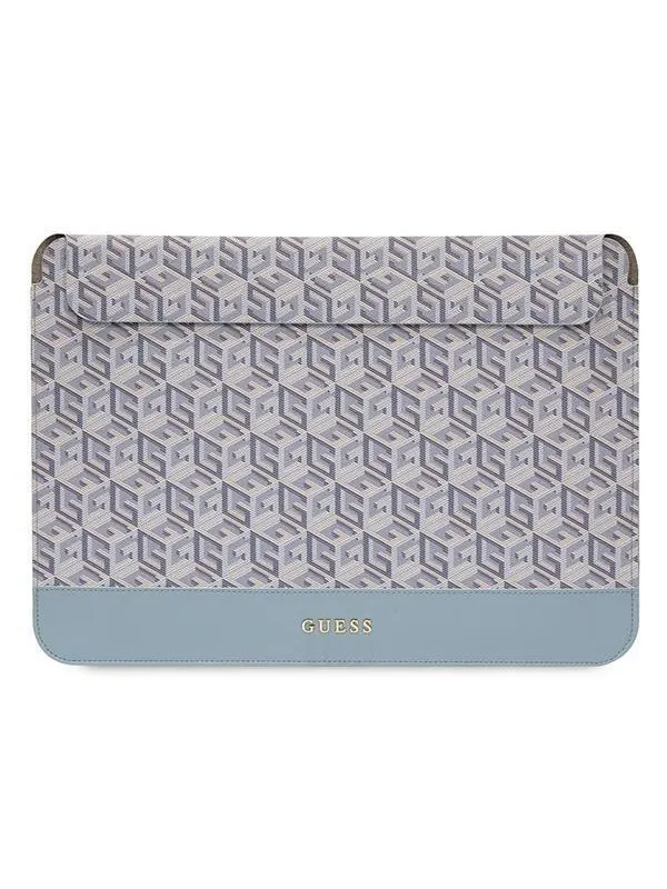 GUESS GCube Stripes case for a 16" laptop - blue