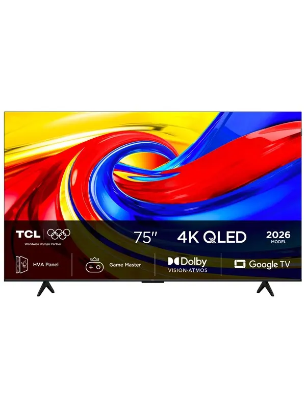 TCL 75" TV QLED 4K Dolby Vision 75P7L