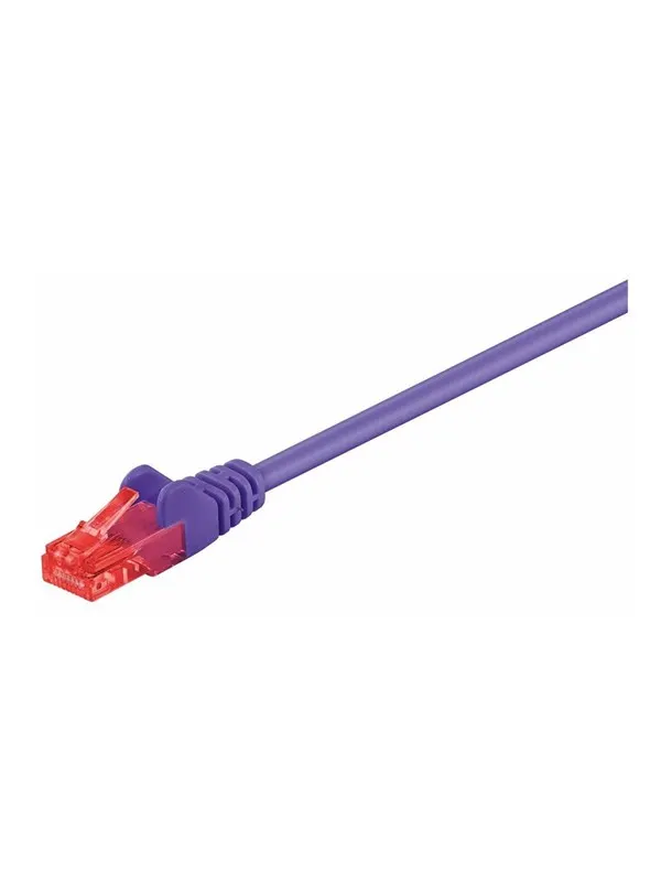 MicroConnect network cable - 3 m - purple - Lila - 3m
