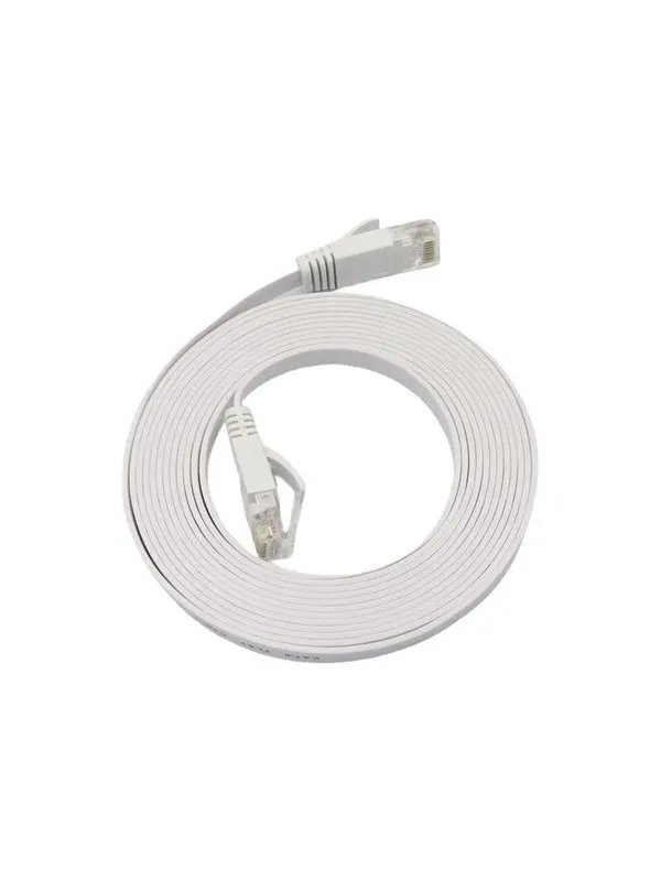 MicroConnect network cable - 3 m - white - Vit - 3m