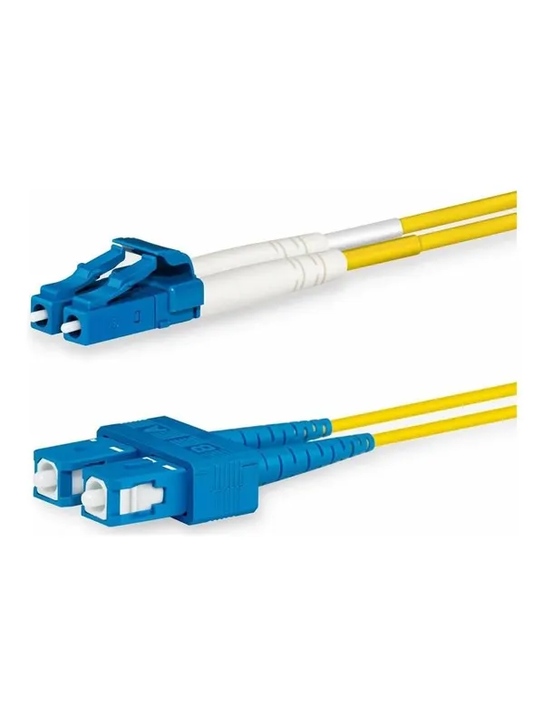 Lanview patch cable - 10 m - yellow - Gul - 10m