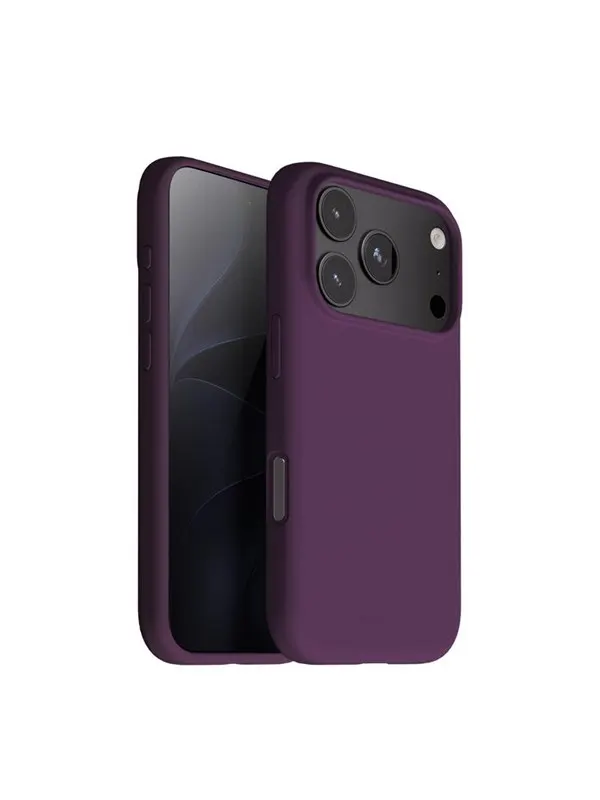 CRONG Color Cover Magnetic case with MagSafe for iPhone 18 Pro Max / 17 Pro Max - Plum