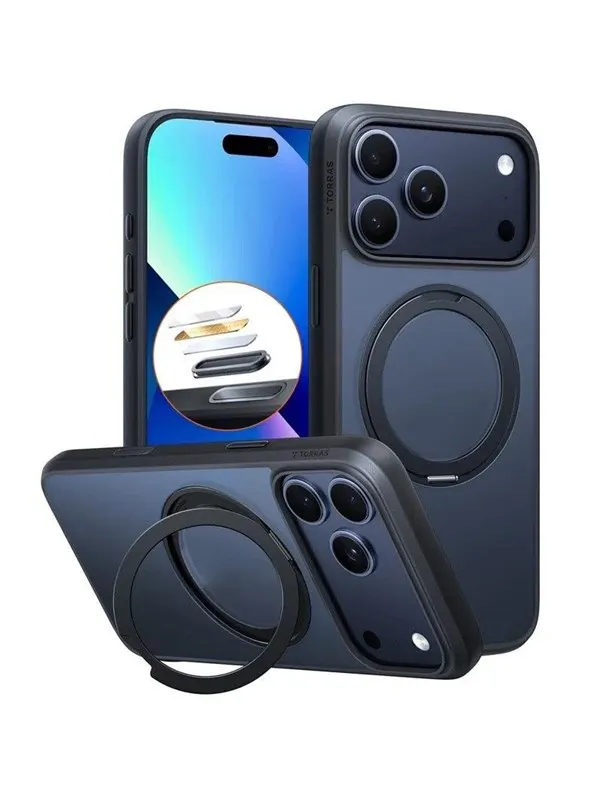 Torras Ostand O1 Guardian - black - iPhone 18 Pro Max