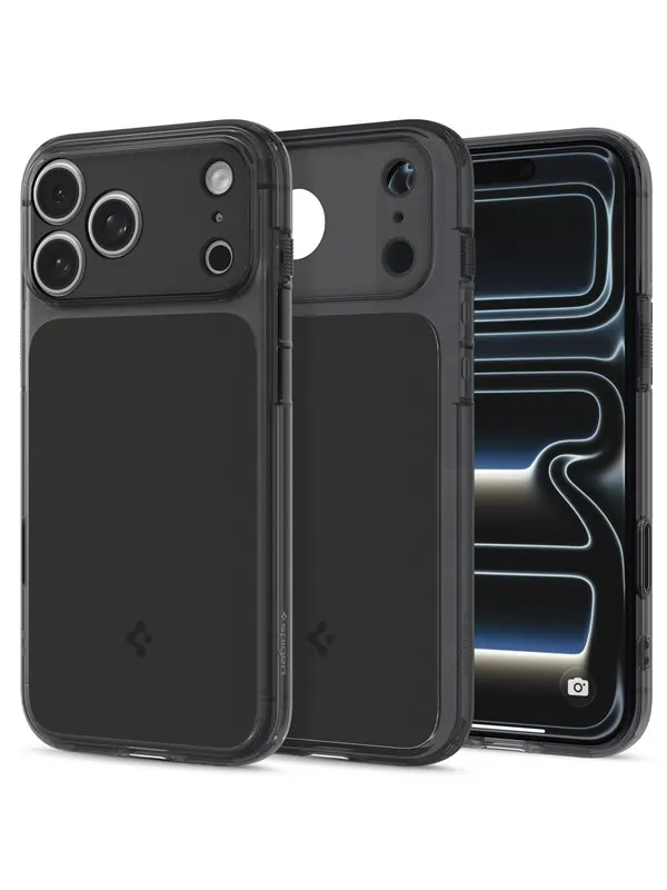 Spigen Ultra Hybrid T MagSafe - matte black - iPhone 18 Pro/17 Pro