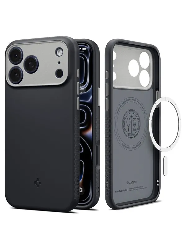 Spigen Nano Pop MagSafe - black sesame - iPhone 18 Pro Max/17 Pro Max