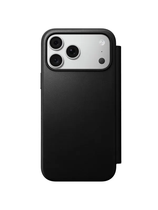 Nomad Modern Leather Folio - black - iPhone 18 Pro Max/17 Pro Max