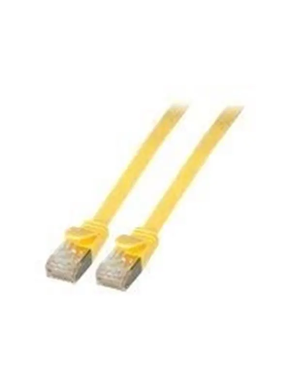 EFB NORDIC EFB-Elektronik patch cable - 15 cm - yellow - Gul - 0.1m
