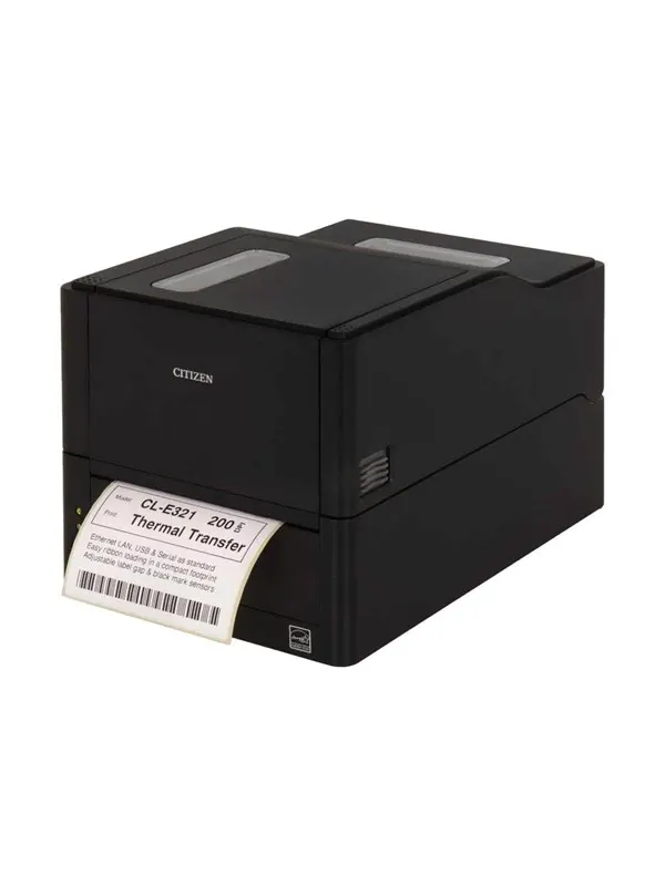 Citizen Systems CL-E321 Label Printer Black (LAN/ USB/ Serial)