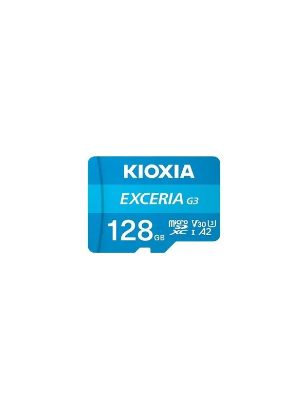 Kioxia EXCERIA G3 microSD/SD - 160MB/s - 128GB
