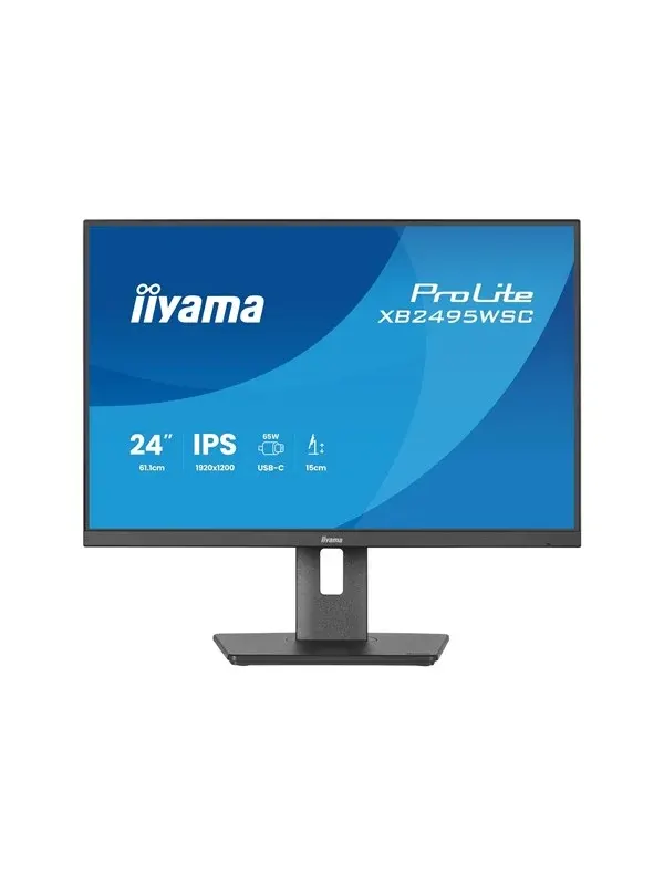 24" iiyama ProLite XB2495WSC-B1 - LED monitor - WUXGA - 24"