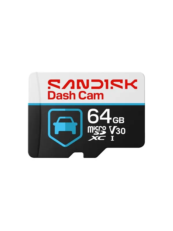 SANDISK Dash Cam Card microSD - 100MB/s - 64GB