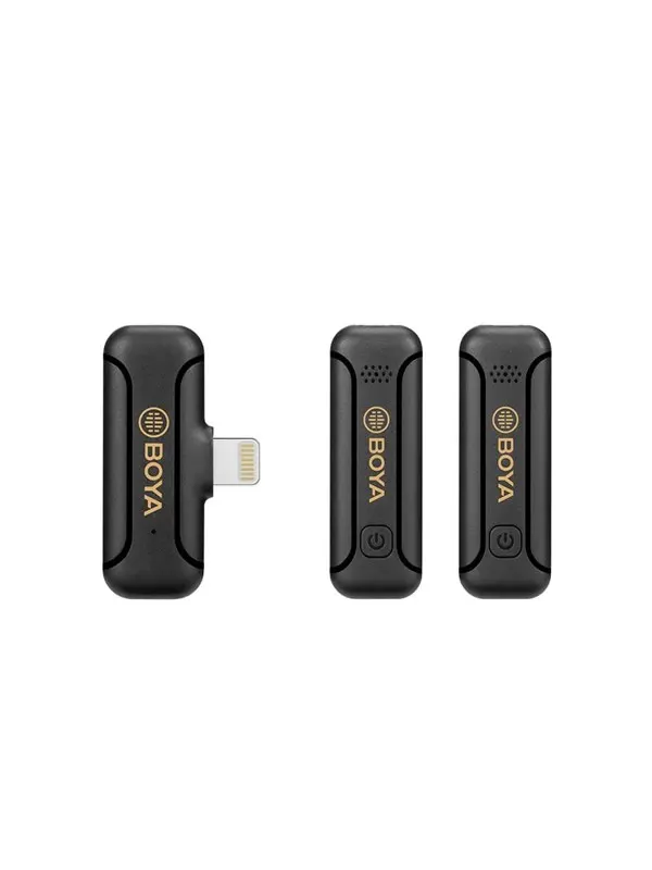 BOYA Wireless Microphone x2 BY-WM3 - Lightning