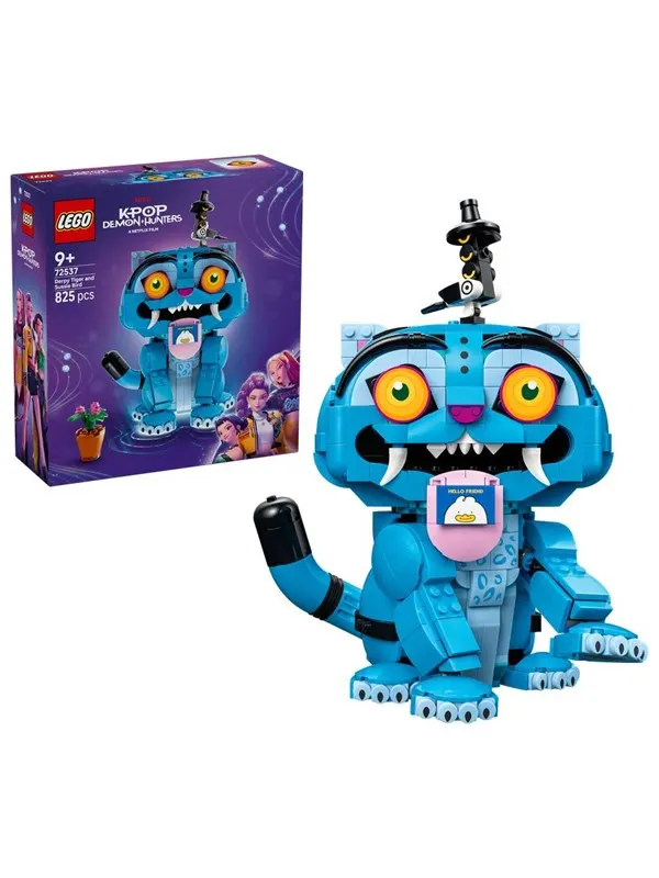 LEGO KPop Demon Hunters 72537 Tigern Derpy och fågeln Sussie