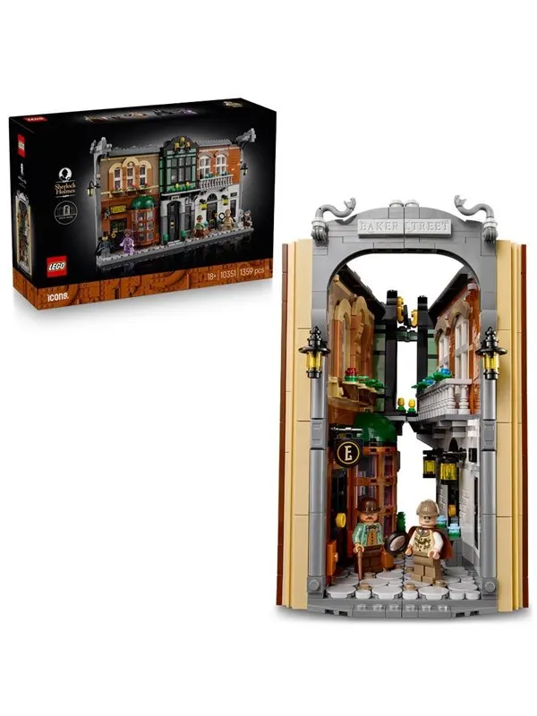 LEGO Icons 10351 Sherlock Holmes: Bokvrå