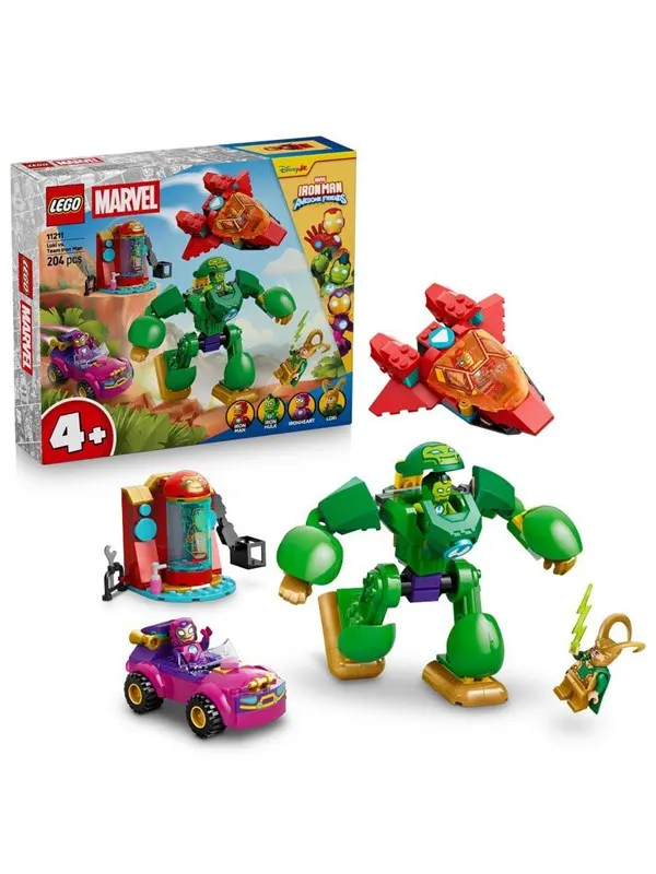 LEGO Disney Junior Marvel 11211 Loki mot Team Iron Man