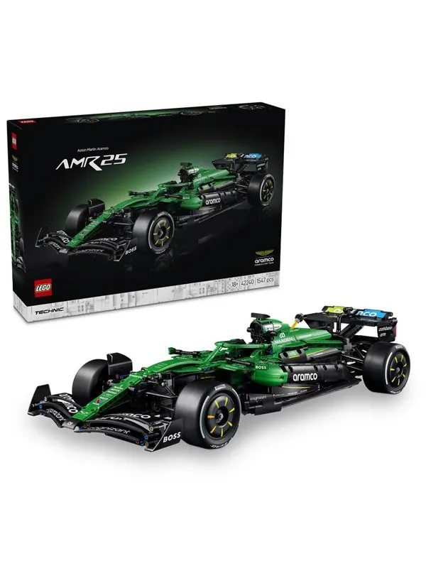 LEGO Technic 42240 Aston Martin Aramco AMR25 F1® bil