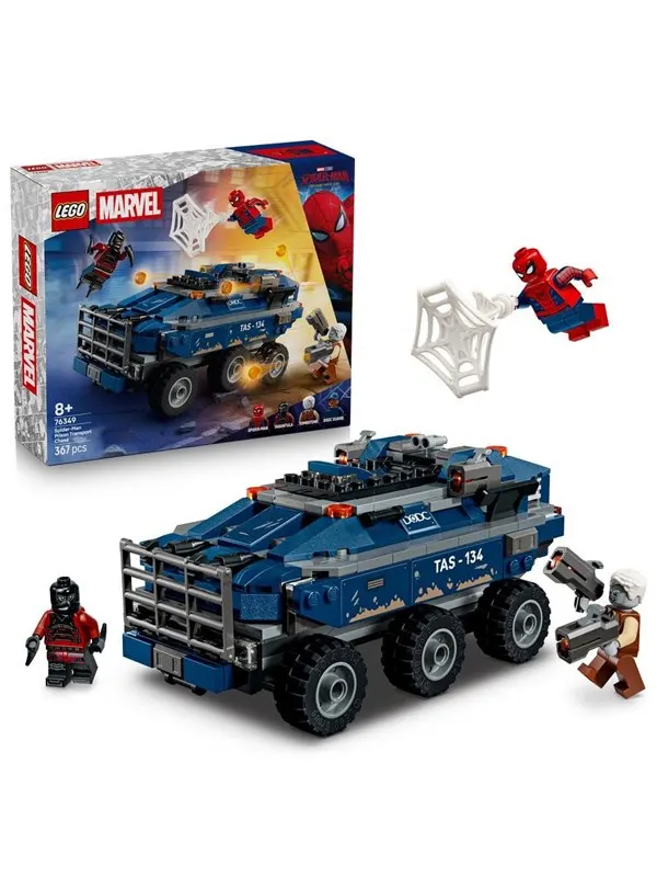 LEGO Marvel 76349 Spider-Mans fängelsetransportjakt
