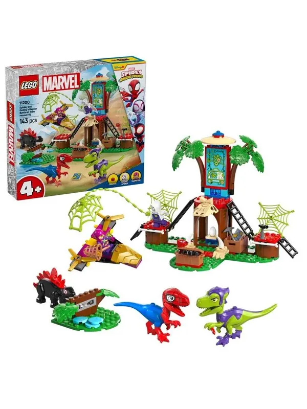LEGO Spidey 11200 Spideys och Gobbys raptorstrid vid trädkojan