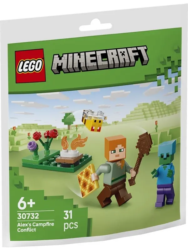 LEGO Minecraft 30732 Alex lägereldskonflikt