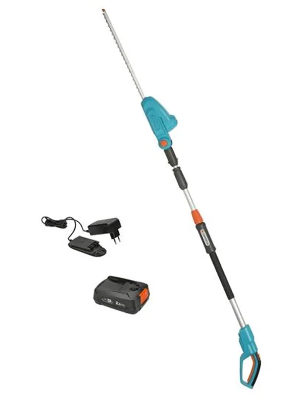 Gardena Teleskopisk Häcksax THS 42/18 V P4A, Komplett set