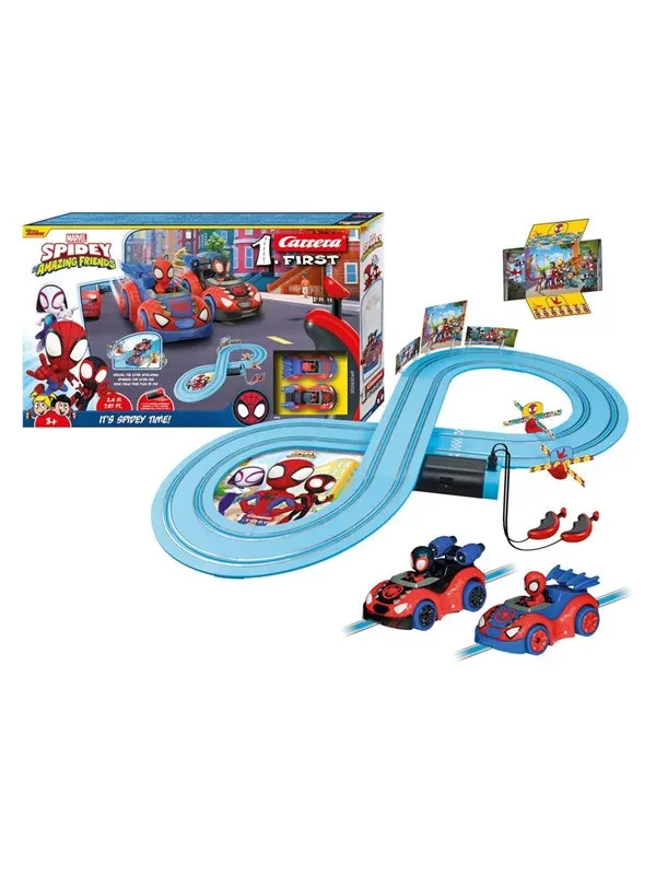 Carrera FörstFirst Spidey Web Spinners Race Track 2.4m
