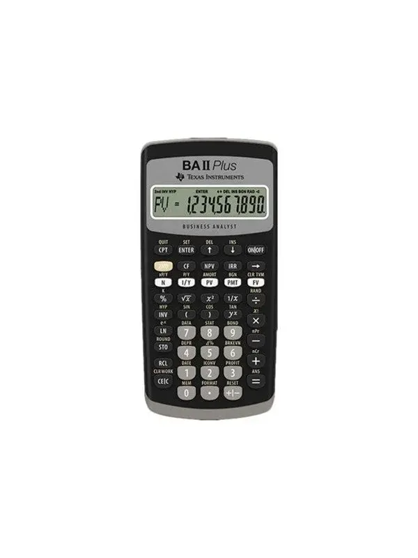 Texas Instruments BA II Plus - financial calculator