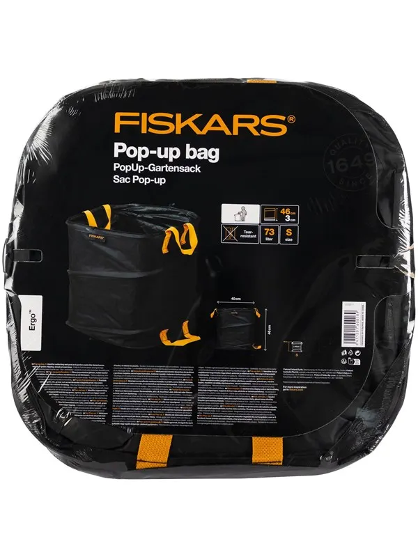 Fiskars Ergo Pop-up Bag S 73L