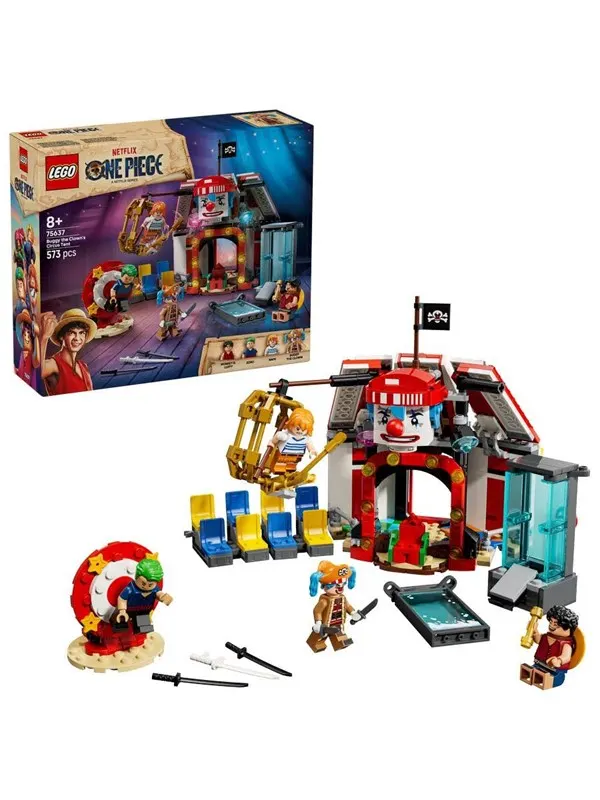LEGO ONE PIECE 75637 Clownen Buggys cirkustält