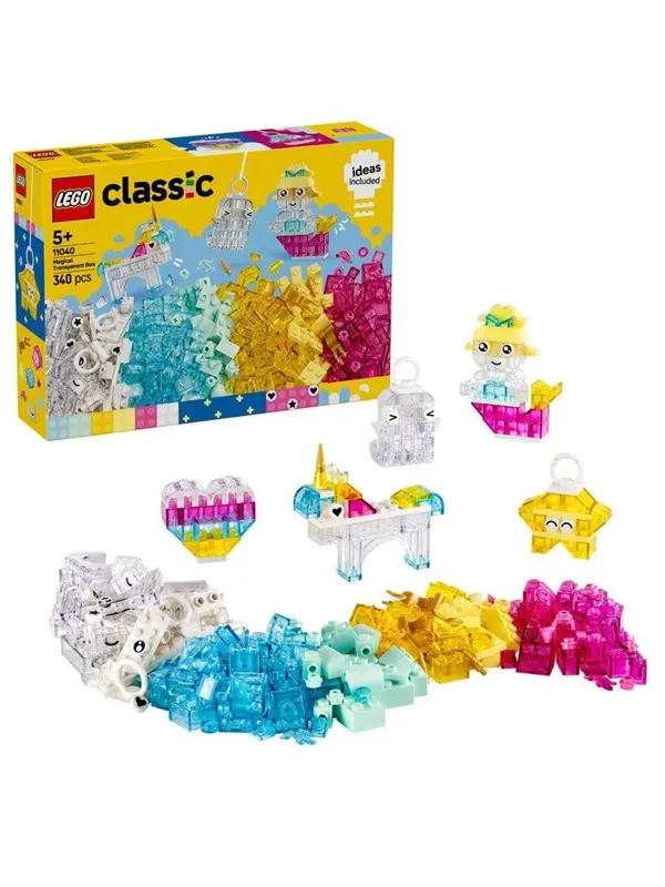 LEGO Classic 11040 Magisk genomskinlig låda