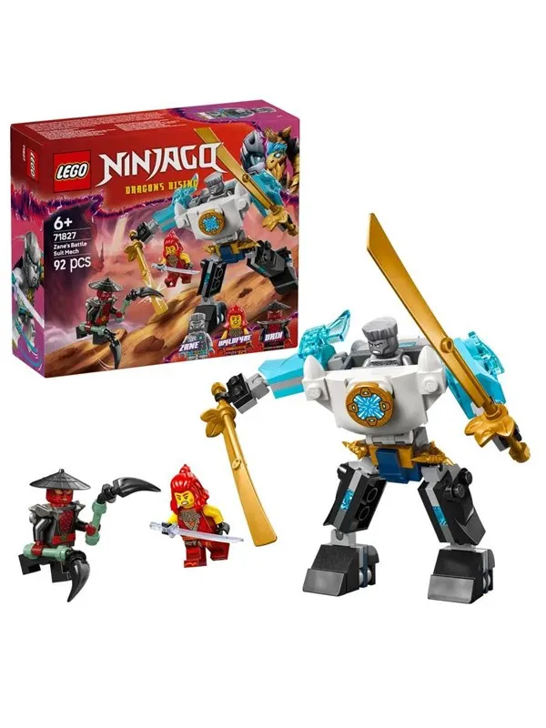 LEGO Ninjago 71827 Zanes stridsrobotdräkt