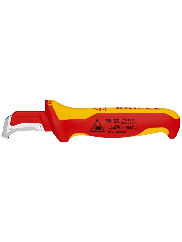 KNIPEX Avmantlingskniv, med glidsko