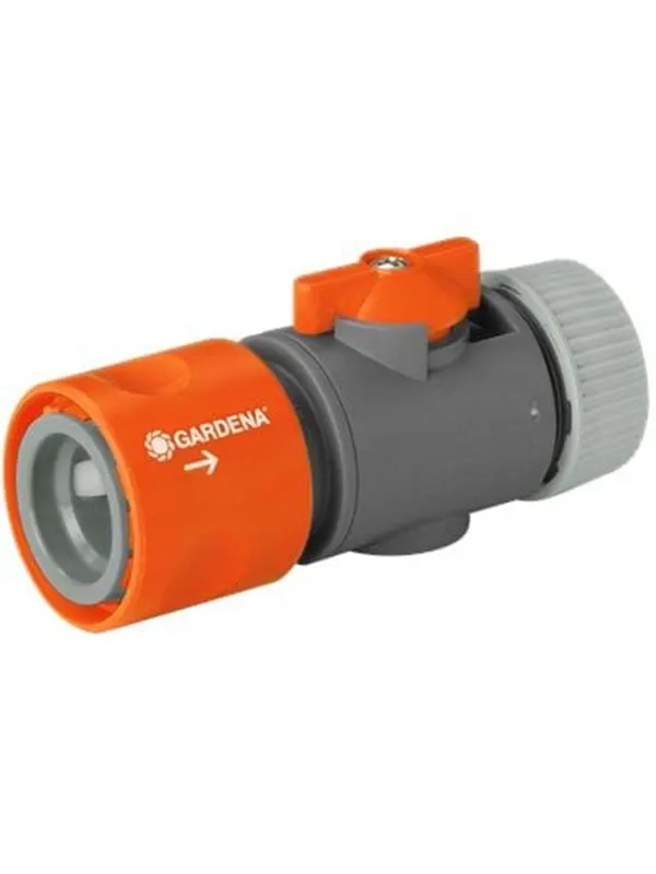 Gardena Slangkoppling med reglerventil 13 mm (1/2")