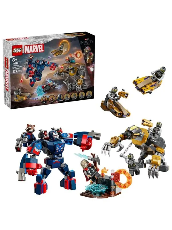 LEGO Super Heroes 76322 Avengers: Endgame Thor mot Chitauri