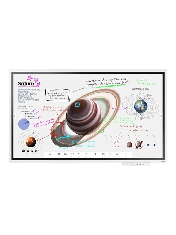 Samsung Flip Pro WM65B - 65" Touchscreen - Multi-touch - VA-panel - 12/7 - 4K