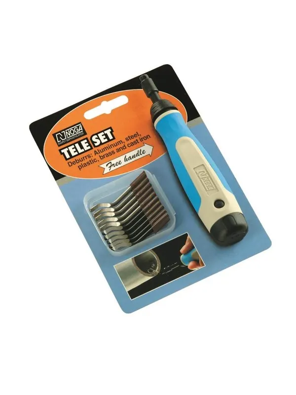 Diesella A/S Noga deburrer set ng8350 w/5 pcs. of s10 and s20 blades