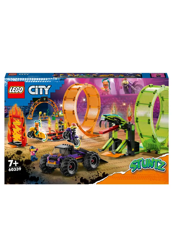 LEGO City 60339 Stuntarena med dubbelloop