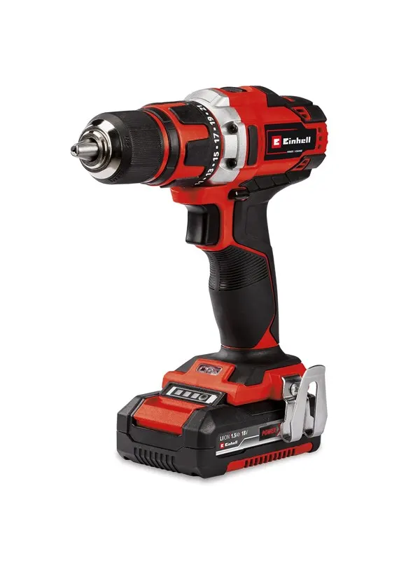 Einhell Sladdlös borrmaskin - TE-CD 18/40 Li (2x1,5 Ah)