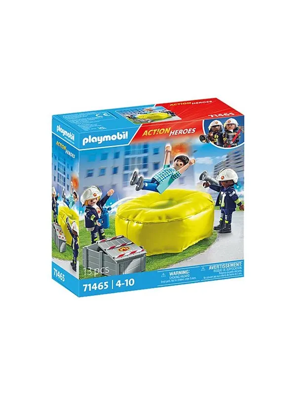 Playmobil Action - Brandman med luftkudde