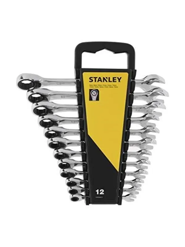 Stanley Ratchet Wrenches Set - 12 Pcs