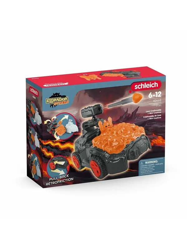 Schleich Lava CrashMobile m. Minivarelse