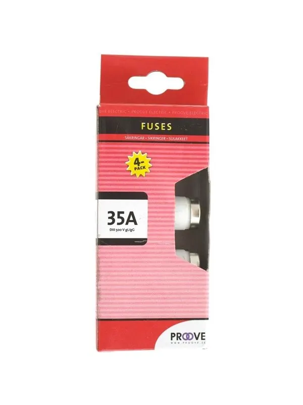 Proove Fuse 35A DIII 500 4-Pack